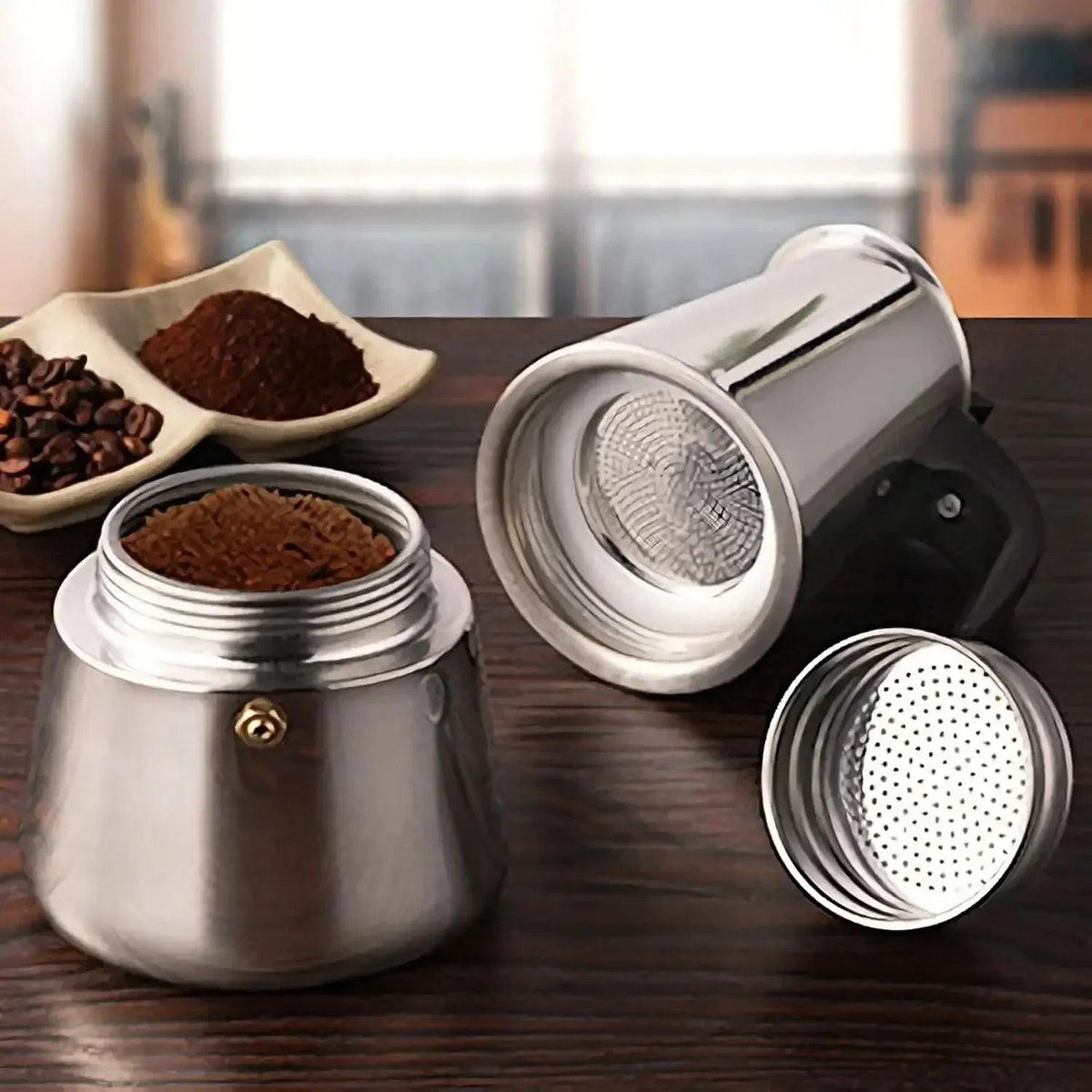 Cafeteira Italiana Inox